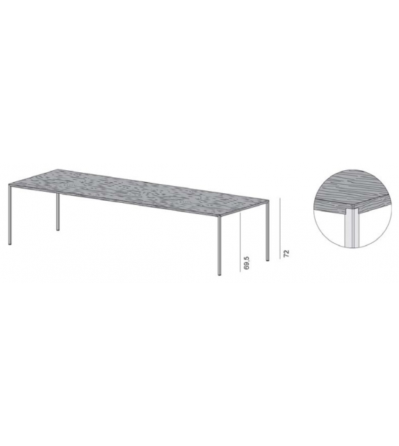 25 Wood Desalto Table