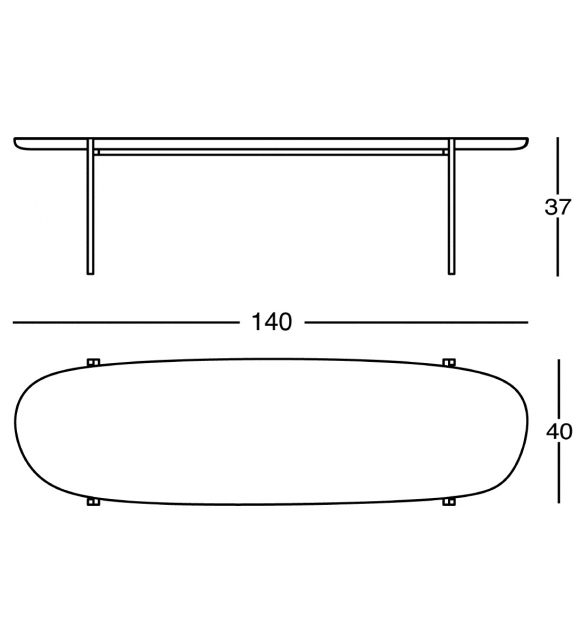 671 Niobe Zanotta Small Table