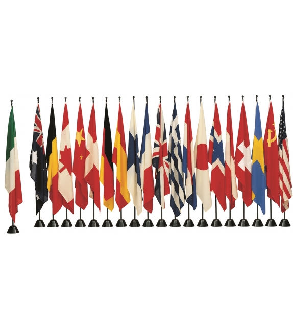 515 Servobandiera Zanotta Fahnenständer