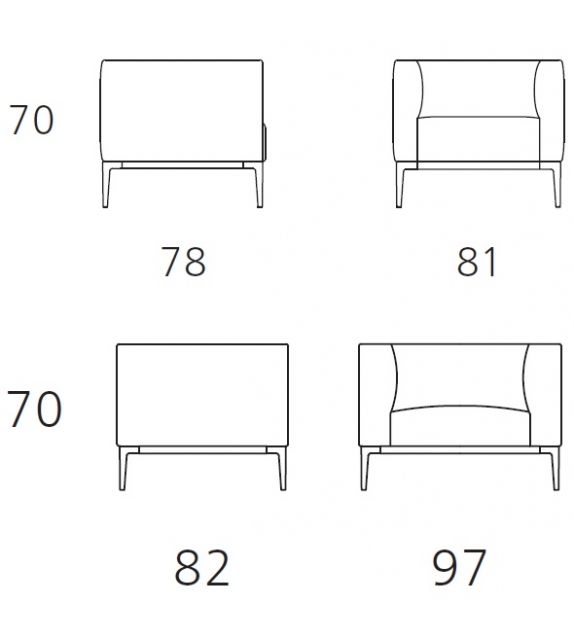 Jaan Walter Knoll Sessel
