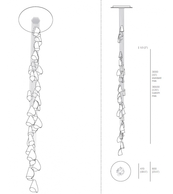 21. 37 Bocci Pendant