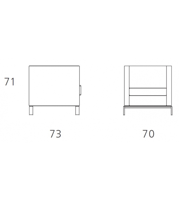 Foster 501 Walter Knoll Sessel