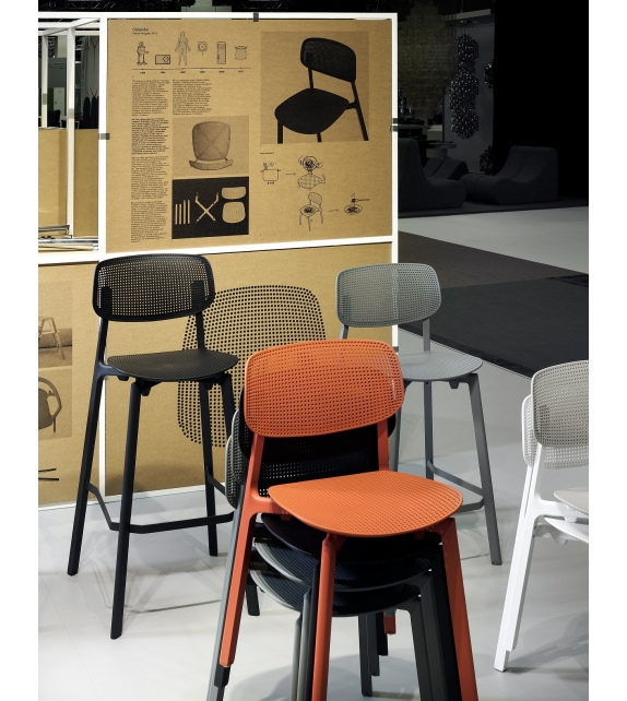 Colander Kristalia Stool