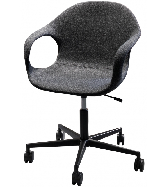 Elephant Kristalia Fauteuil Tapissé avec Roulettes