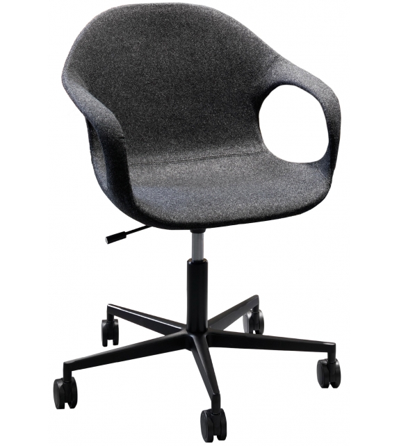 Elephant Kristalia Sillón Tapizado con Ruedas