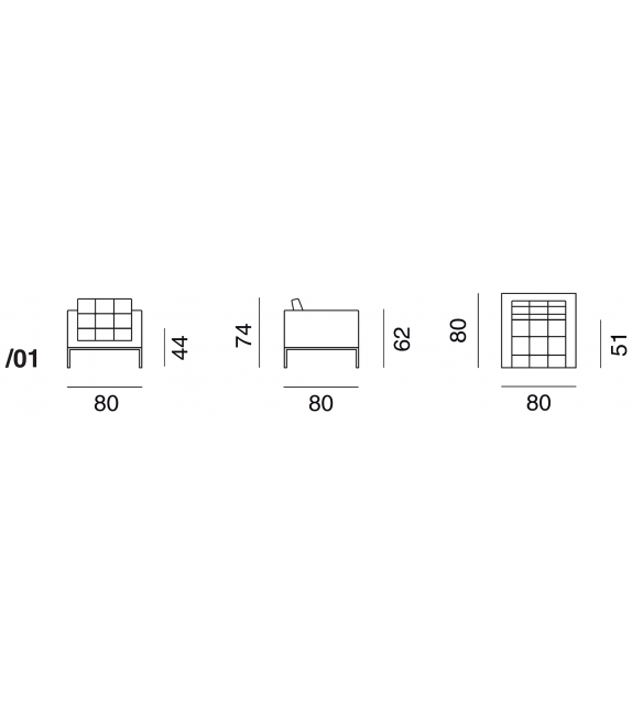 DS-159 De Sede Fauteuil