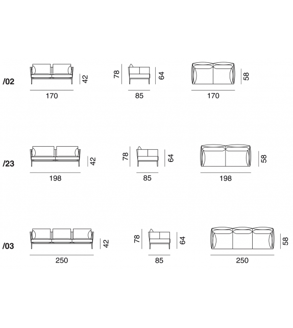 DS-333 De Sede Canapé