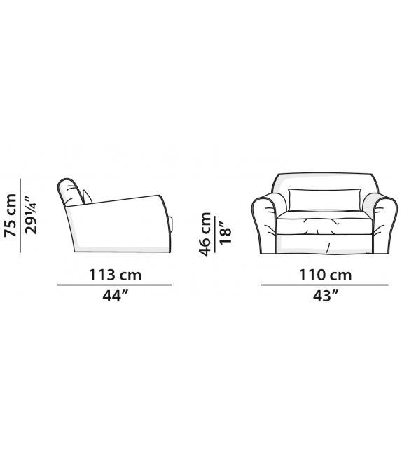 Housse Baxter Armchair