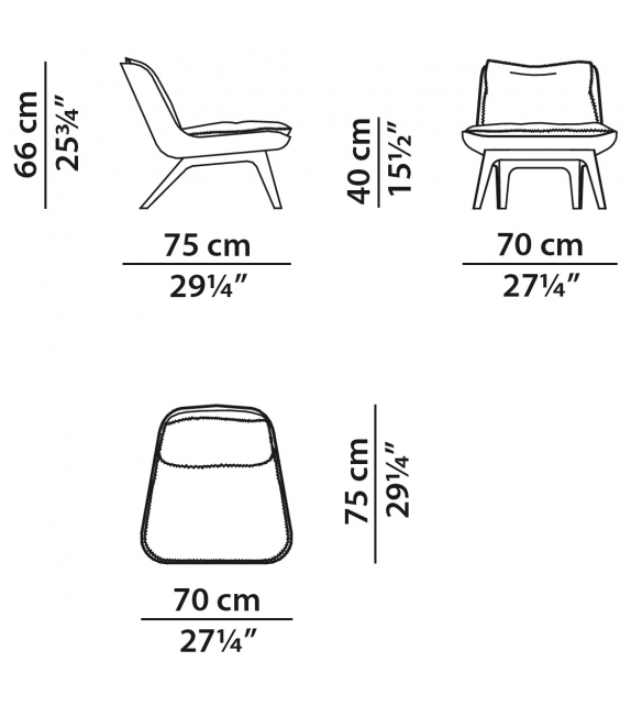 Houston Baxter Fauteuil