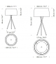 Tripode Santa&Cole Table Lamp