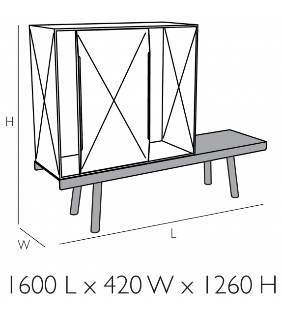 Tauber Cabinet Pulpo Aparador
