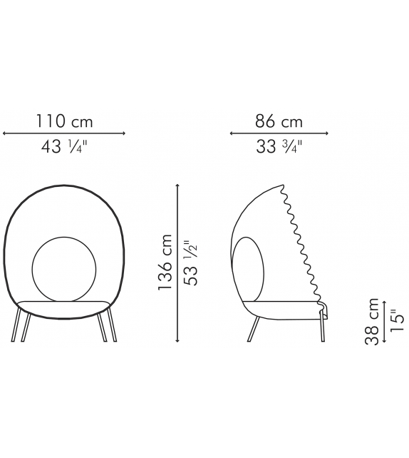 Dragnet Kenneth Cobonpue Indoor Armchair