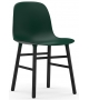 Form Normann Copenhagen Chair With Wood Legs