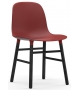 Form Normann Copenhagen Sedia con Gambe In Legno