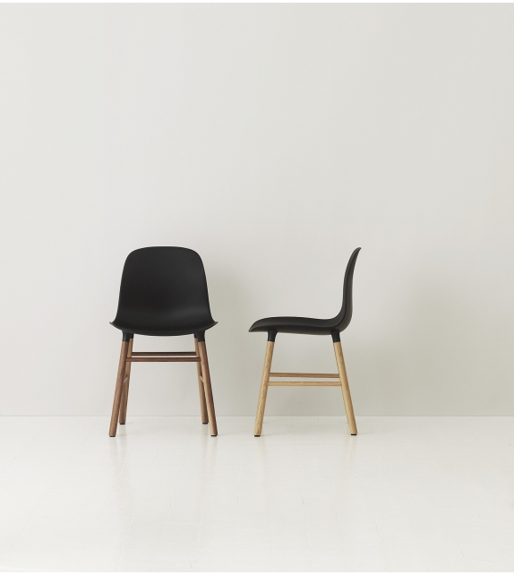 Form Normann Copenhagen Sedia con Gambe In Legno