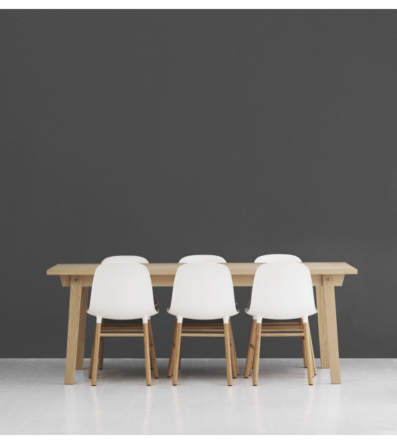 Form Normann Copenhagen Sedia con Gambe In Legno