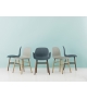 Form Normann Copenhagen Sessel mit Holzbeine