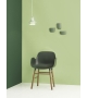 Form Normann Copenhagen Sessel mit Holzbeine