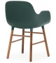 Form Normann Copenhagen Silla con Patas de Madera