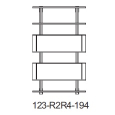 Syil_ 123 x 47 x H 194 cm (123-R2R4-194)