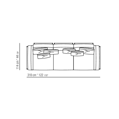 Comp. 01_ 310 x 114 x H 67 cm