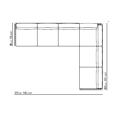 XD_370 x 283 x H 70 cm
