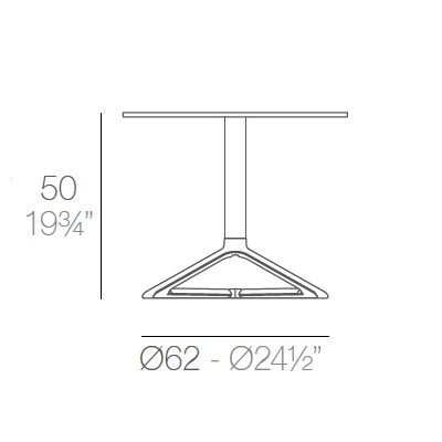 Delta_ Ø 62 x H 50 cm
