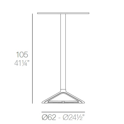 Delta_ Ø 62 x H 105 cm