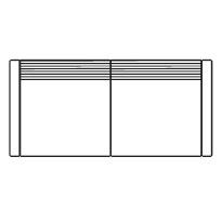 Grand Angle_ 196 x 100 x 71.5/99 cm