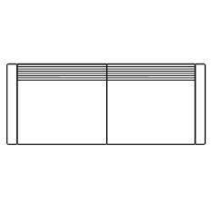 Grand Angle_ 226 x 100 x 71.5/99 cm