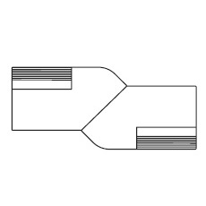 Grand Angle 1B_ 278.5 x 126 x H 71.5 / 99 cm