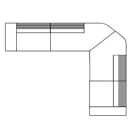 Grand Angle 7_ 332 x 332 x H 71.5 / 99 cm