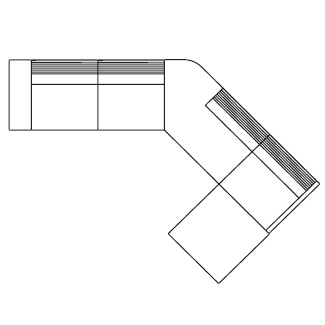 Grand Angle 10A_ 420 x 308 x H 71.5 / 99 cm