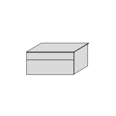 62,4 x 45,4 x H 34,3 cm