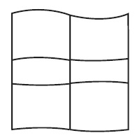 Asmara_ 156 x 153 x H 21/49 cm (6 elements)