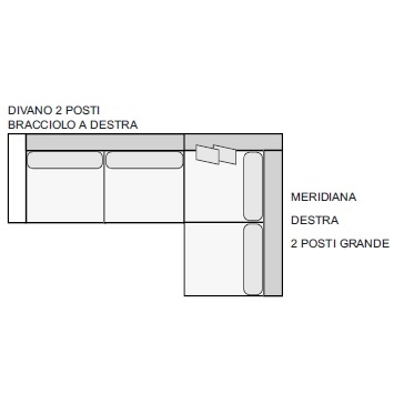 Enki 02_ 269.5 x 97.5 / 172 x H 89 / 92 cm (high backrest cushions)