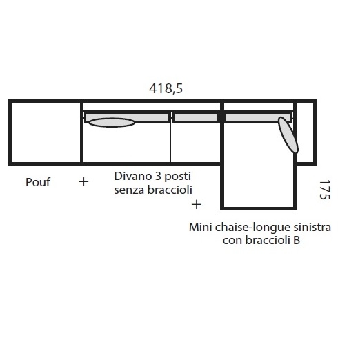 Exclusif 10_ 418.5 x 175 cm