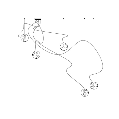Bocci 28.5c 20,3 cm ( Random dezentral )