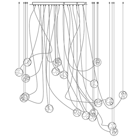 Bocci 28.20c 132x30 ( Rectangle dezentral )