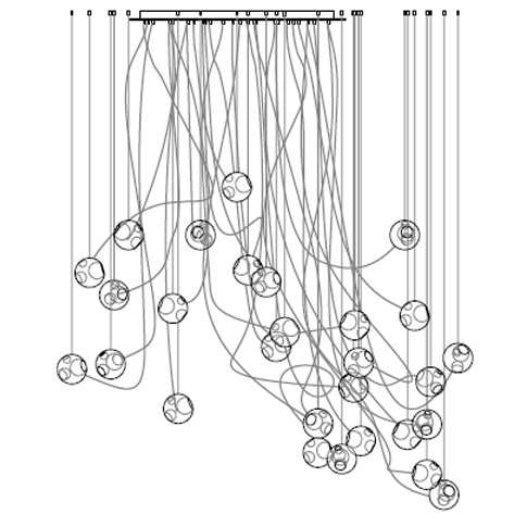 Bocci 28.28c 132x44,4 cm ( Rectangle dezentral )