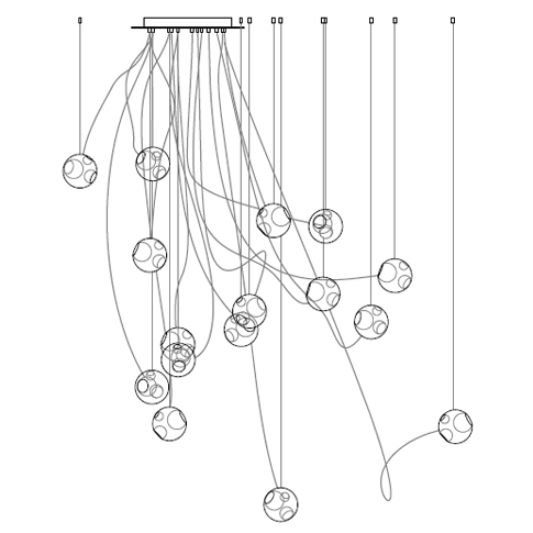 Bocci 28.16 60x60 ( Square dezentral )