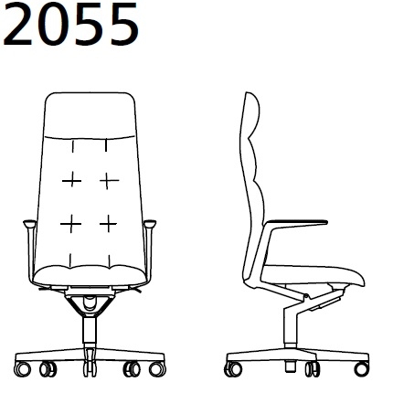 2055_ 72x72xH 118.5–127.5 - height-adjustable