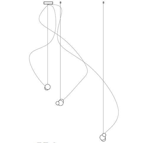57.3 Ø15,2 cm ( Cluster )