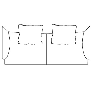 492-20_ 211 x 94 x H 86 cm