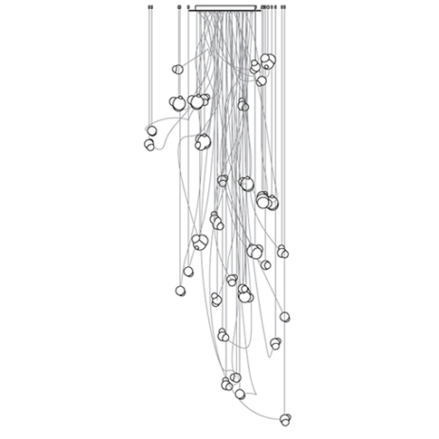 57.36 Ø75,5 cm ( Round dezentral )