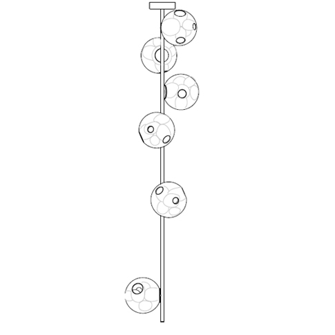 38.6V Ø14,2 x H 1.80 cm ( Stem )