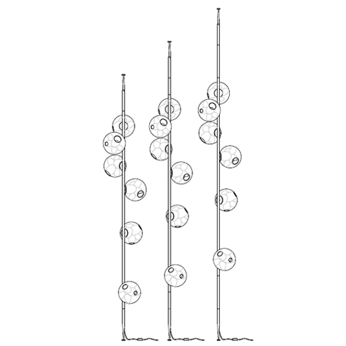 38.6V H 2,40 / 2,70 / 300 cm ( Stem Column longueur variable )