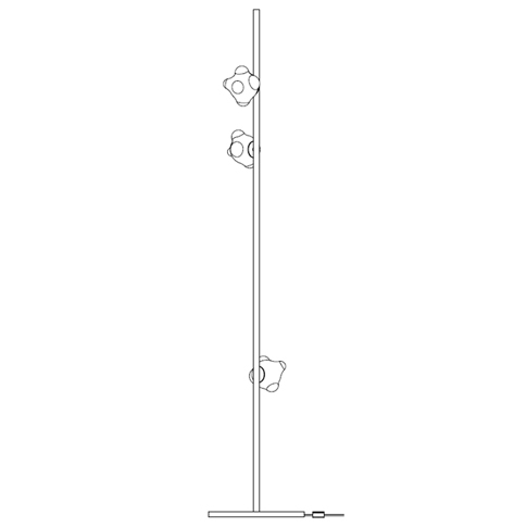 57.3 Ø35 x H 1,80 cm ( Stem )