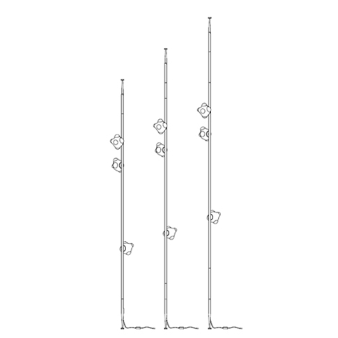 57.3 H 2,40 / 2,70 / 300 cm ( Stem Column variable length )
