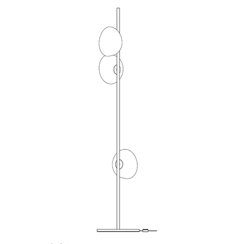 73.3 Ø35 H 1.80 cm ( Stem )